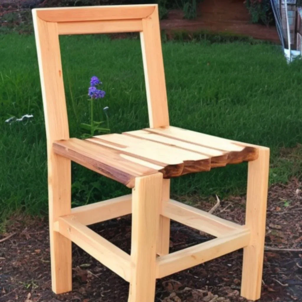 Jak zrobić drewniane krzesło ogrodowe